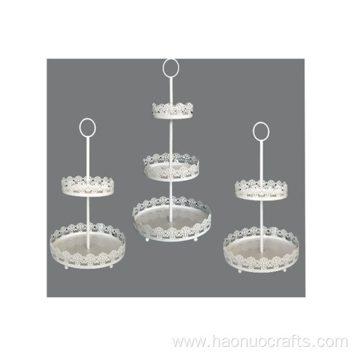 metal Wedding Plates Party Cake stand